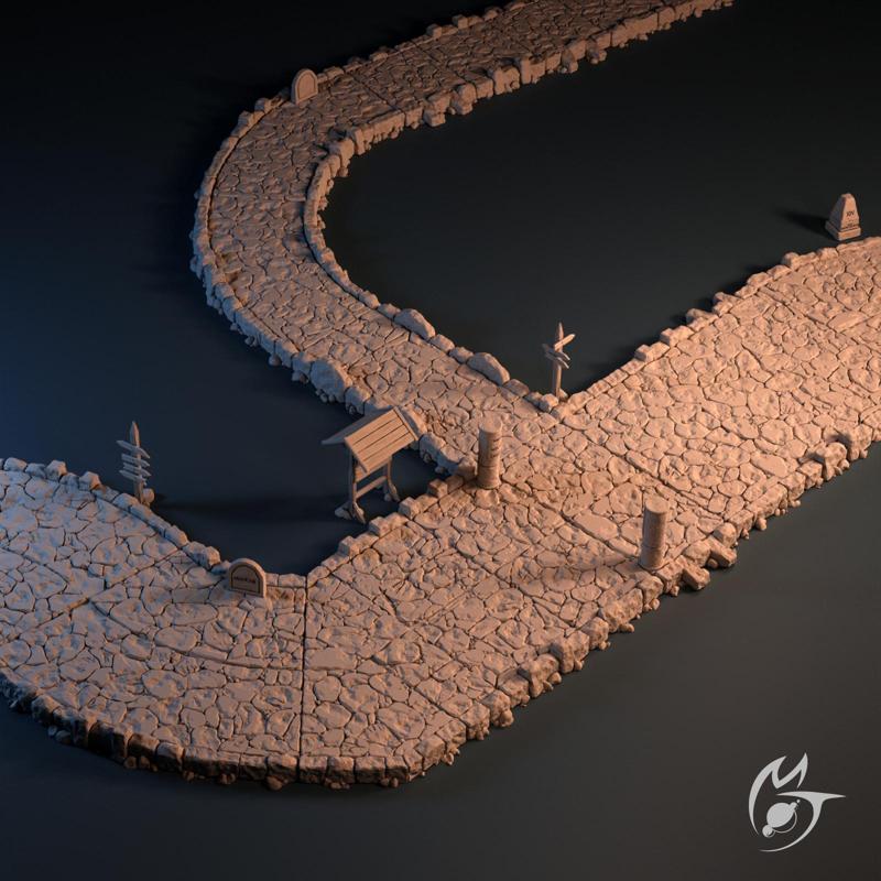 The Road - Modular OpenLOCK terrain