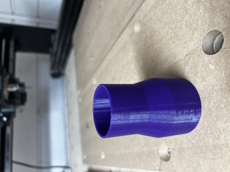 Hose adapter 35mm (female) to 53 mm (male)