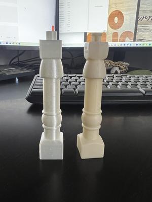 Doll house table leg