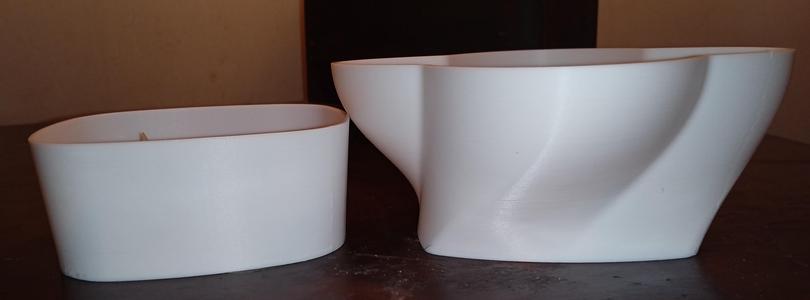 Two part date container