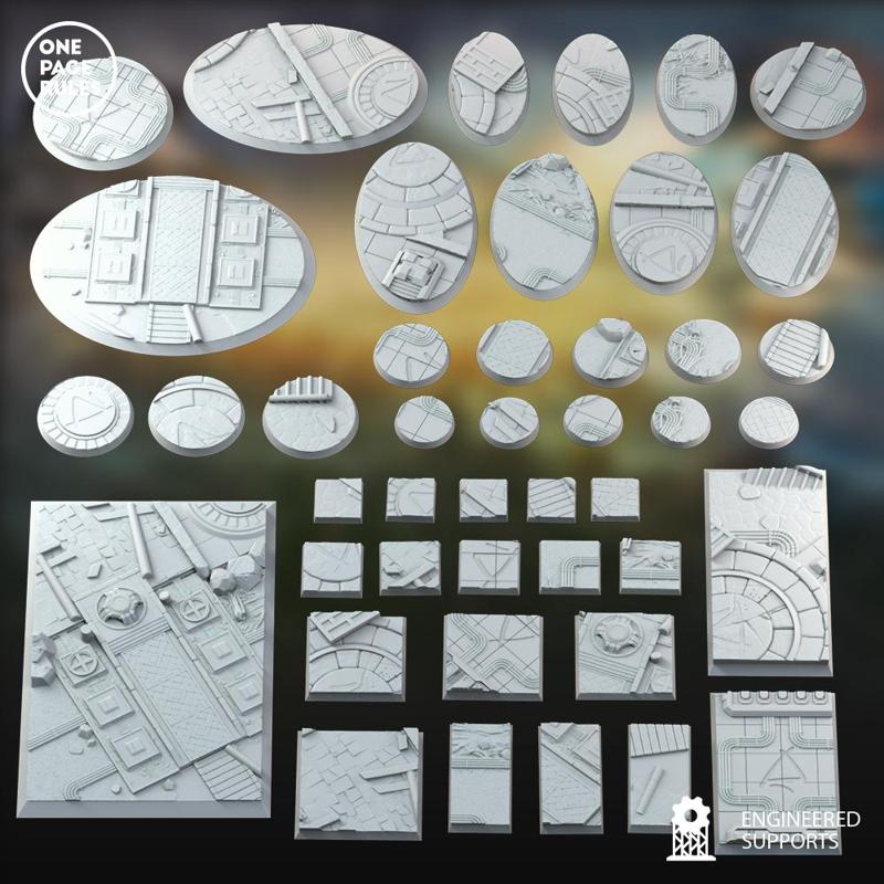 Eternal Dynasty Bases (Round & Square)