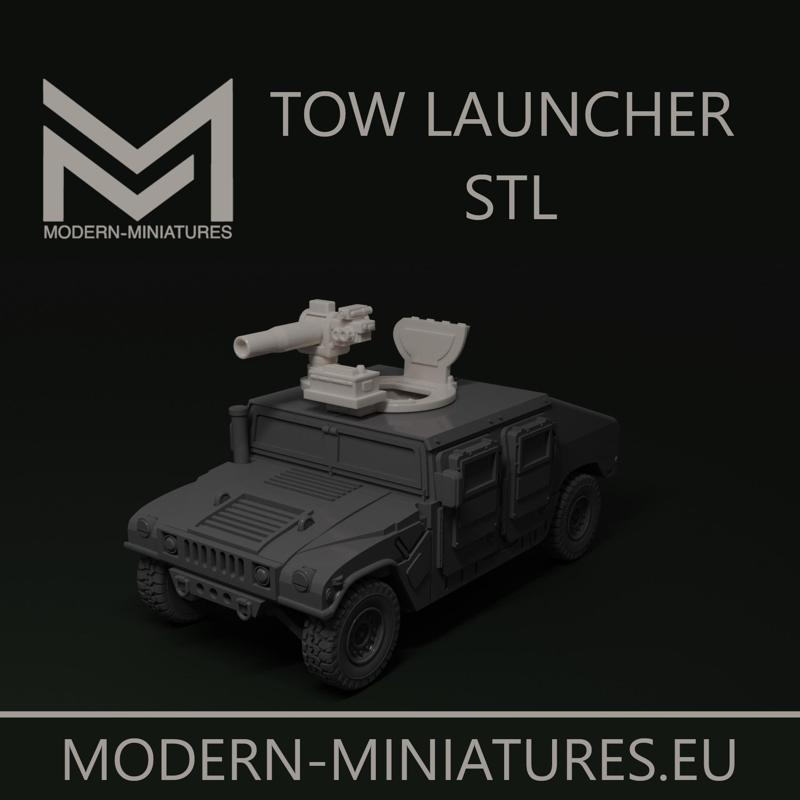 TOW Launcher 28mm vehicle turret