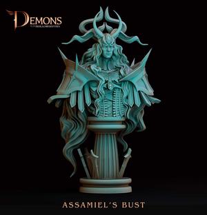 Bust of Assamiel, Daimos of Awe