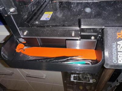 Front Tool bin left and right for Prusa XL with Enxlosure