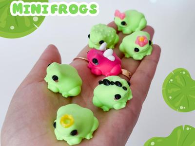 Mini Frog Magnets