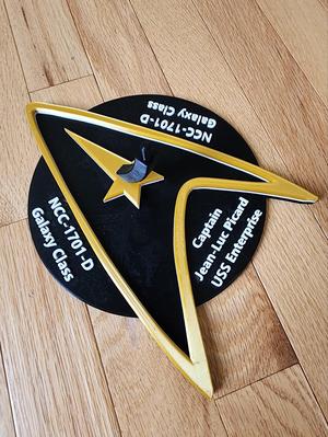 Martin's USS Enterprise NCC-1701-D Stand Remix