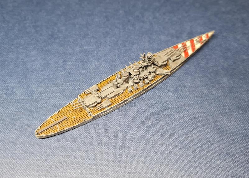 Littorio class battleship 1/1800 scale