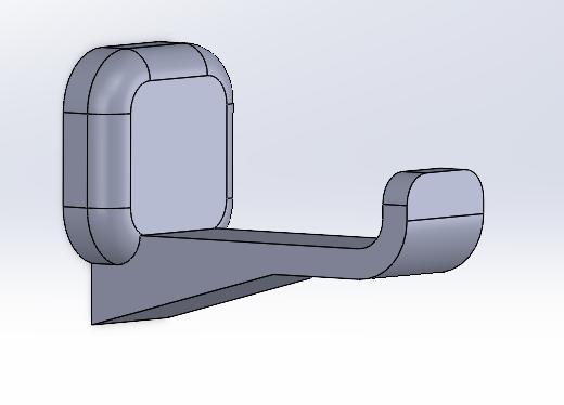 Simple Hard Hat Hook