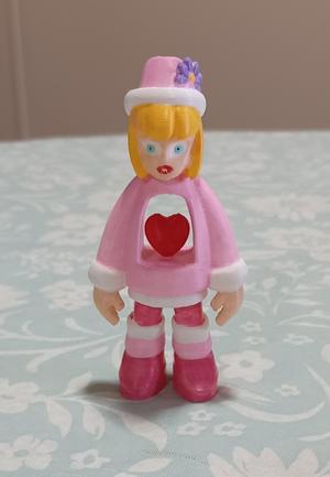 Women With A Heart In Her Chest Figure