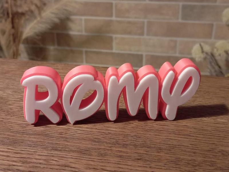 Romy Disney Name Sign Decorate Room child Birth
