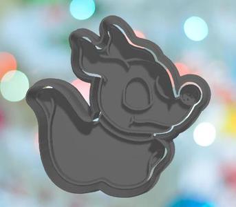 The Nightmare Before Christmas Zero Cookie Cutter