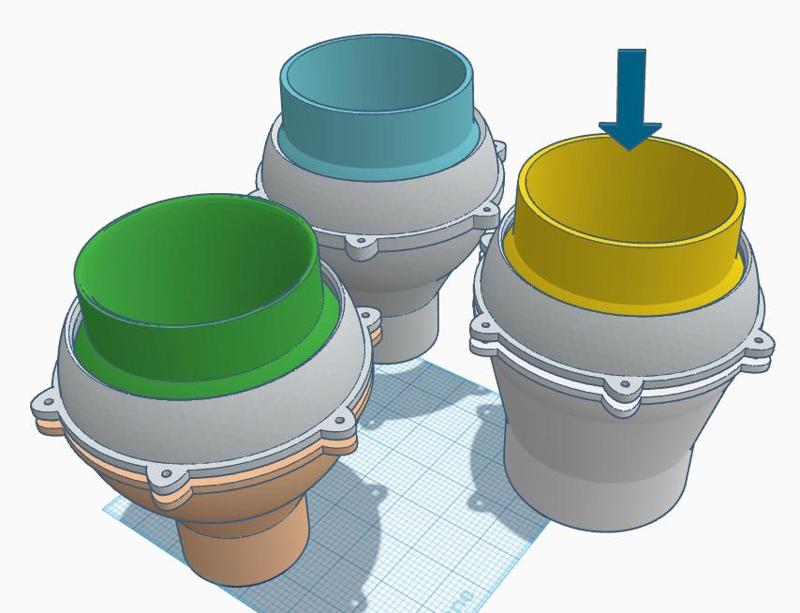 4" Ball Joint Dust Port