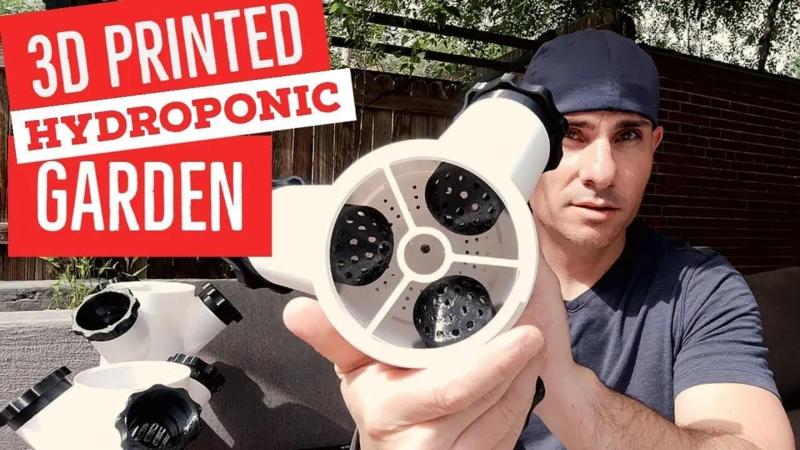 Modular Hydroponic Tower