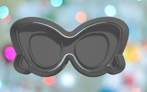 Barbie Retro Sunglasses Cookie Cutters