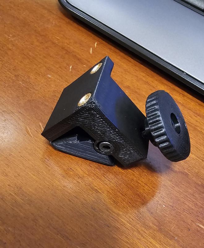 SV07+ Glass Bed Input Shaper Mount