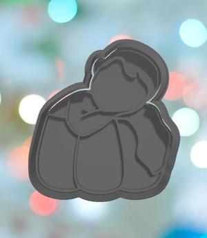 Baby Shower Pumpkin Baby Boy Cookie Cutter