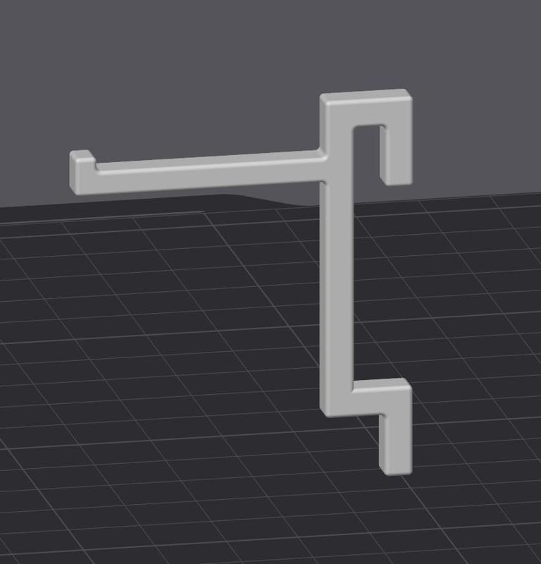 Ikea Skadis Holder (Pole: 5,4mm x 4,6mm)