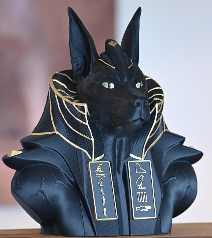 Mystery-Anubis Bust V2 3D Printing Model