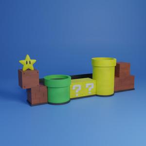 Nintendo Switch Stand Mario Bros Style