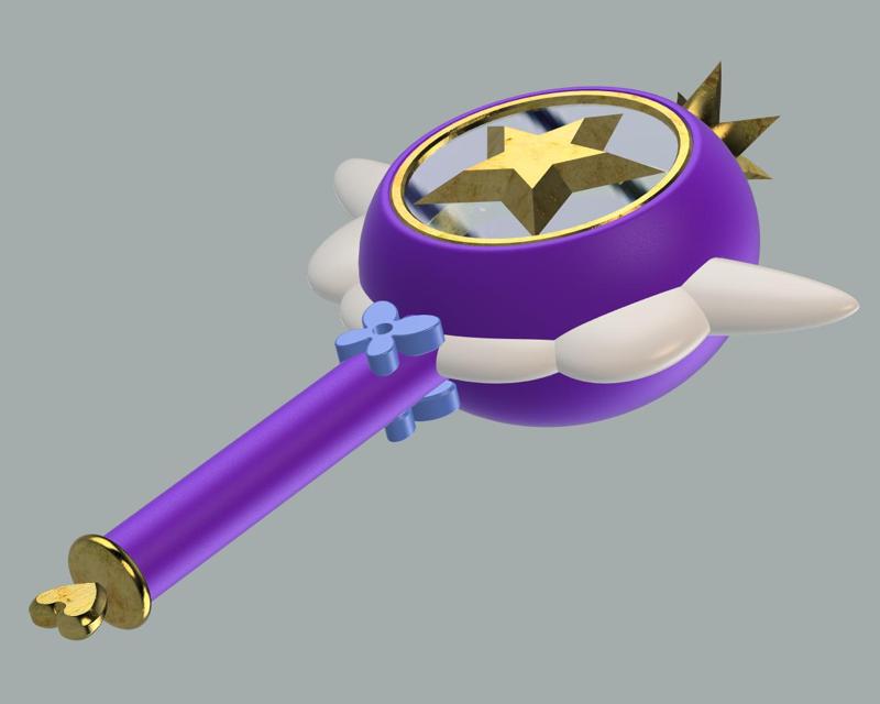 Royal Magic Wand Star Butterfly with LED