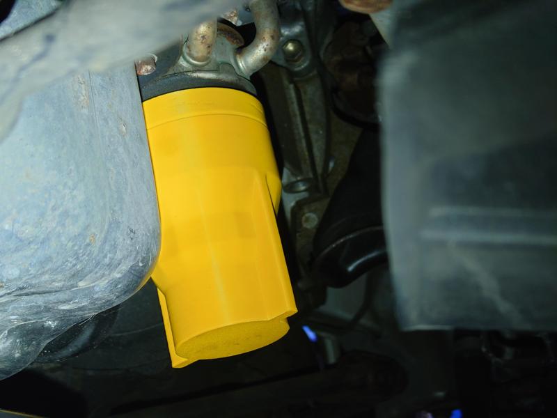 Spill-Free Toyota Oil Filter Cup Wrench (VASE MODE)