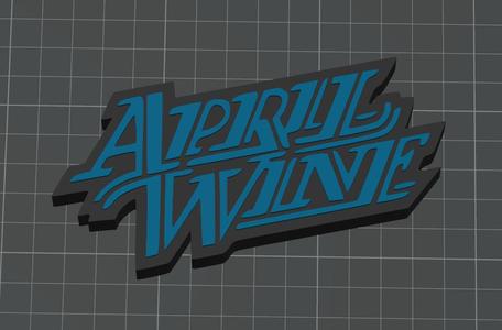 April Wine band sign