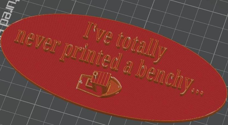 Funny benchy sign, proper spelling