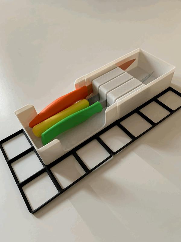 Gridfinity Knife Block