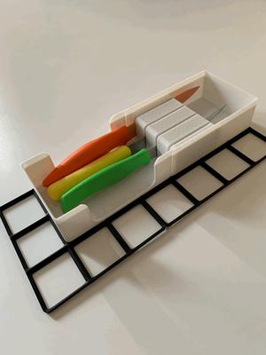 Gridfinity Knife Block