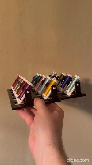 Portable Embroidery Thread Rack