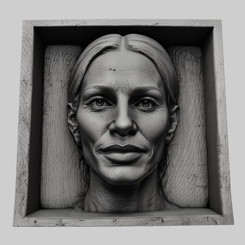 Julia Roberts head relief actress