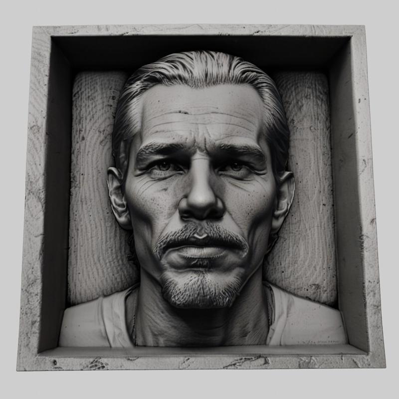 Ethan Hawke head relief actor