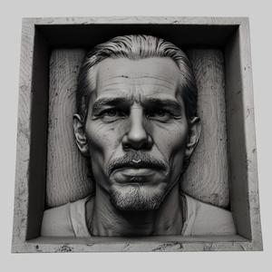 Ethan Hawke head relief actor