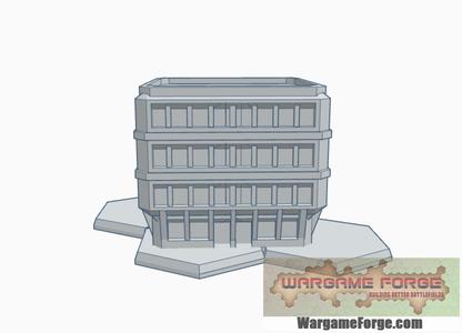 Sci-Fi Building 28 with Hex Base SFHB028