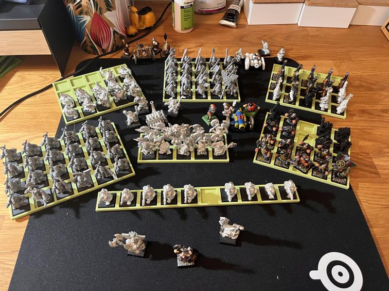 The Old World movement trays