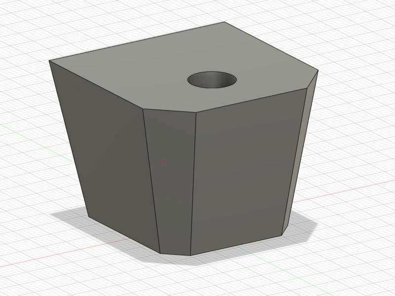 Fractal node 804 riser feet