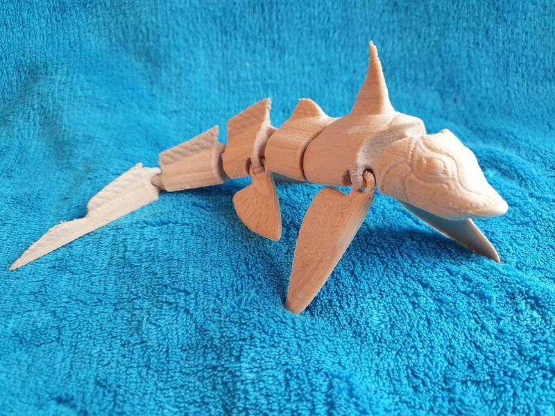 articulated Abyssal Ghostshark