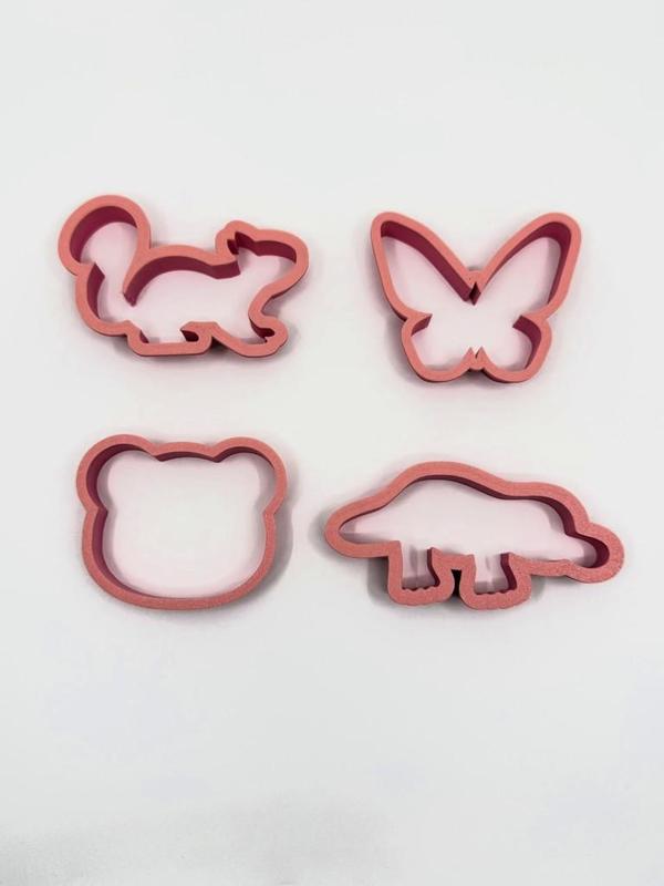 Random Animal Themed Playdough Cutters