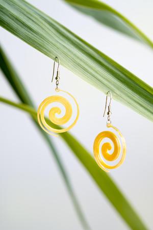 Spiral earrings