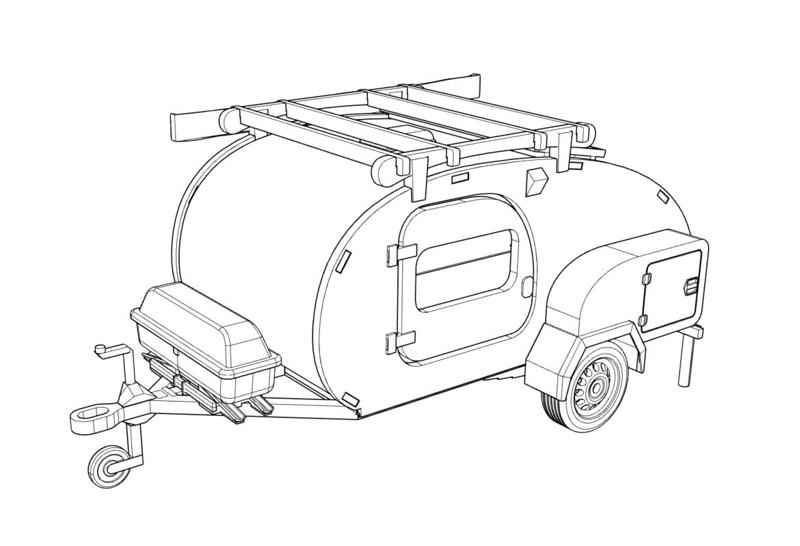 Tiny House on Wheels (Kit Card)