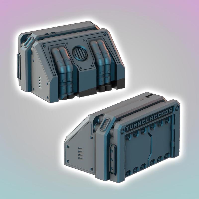 Tunnel / Subway Entrance Building