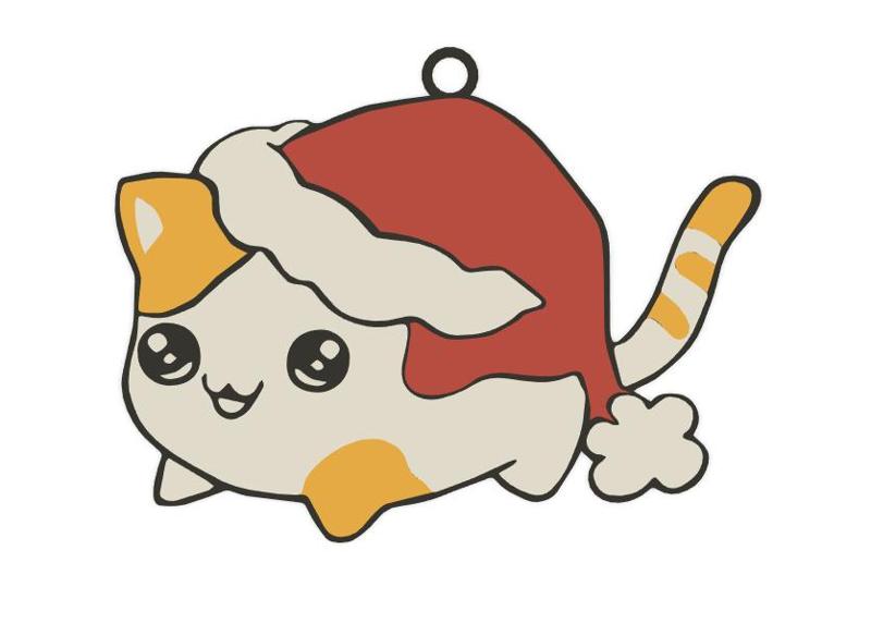 Christmas: Cat I Tree Decor