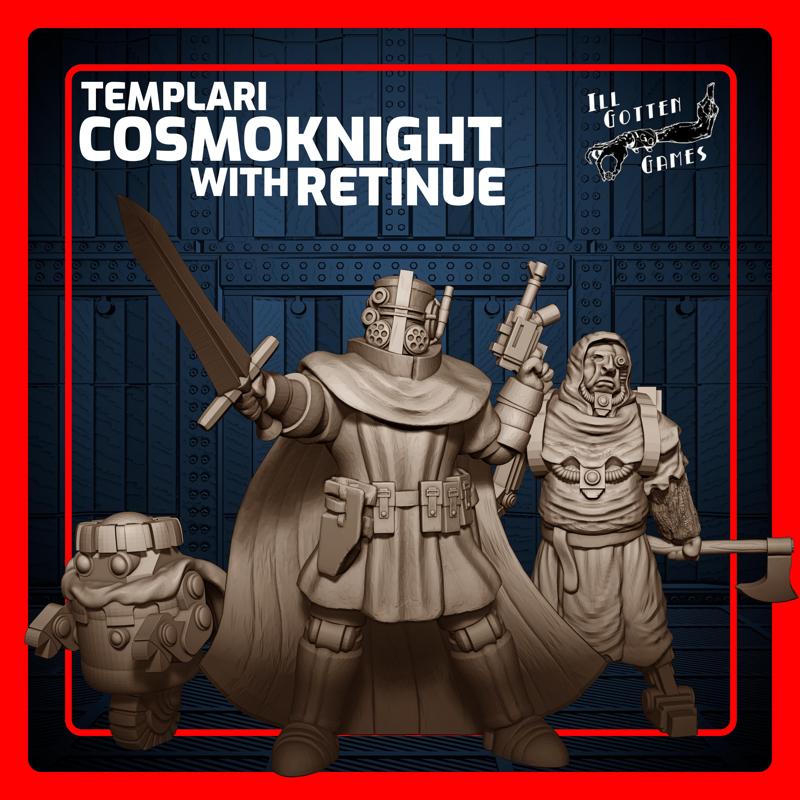 Templari Cosmoknight with Retinue