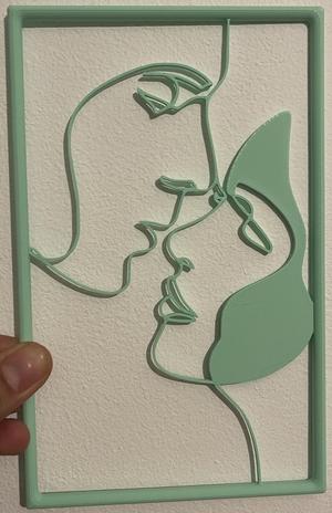 Endless kissing solid