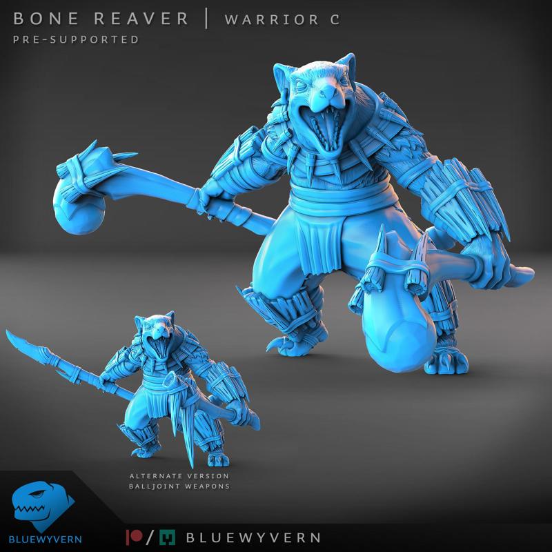 The Bone Reaver - Warrior C (Modular)