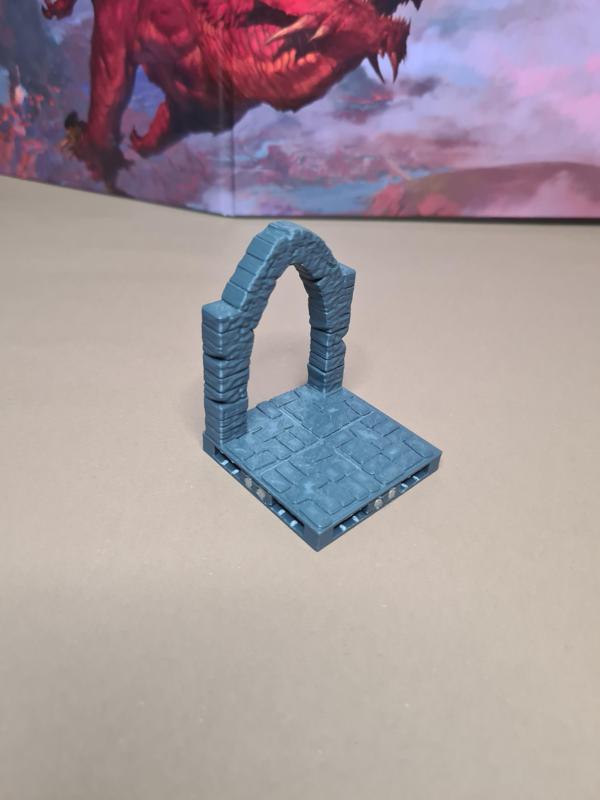 OpenLock Dungeon tile with high archway entrance
