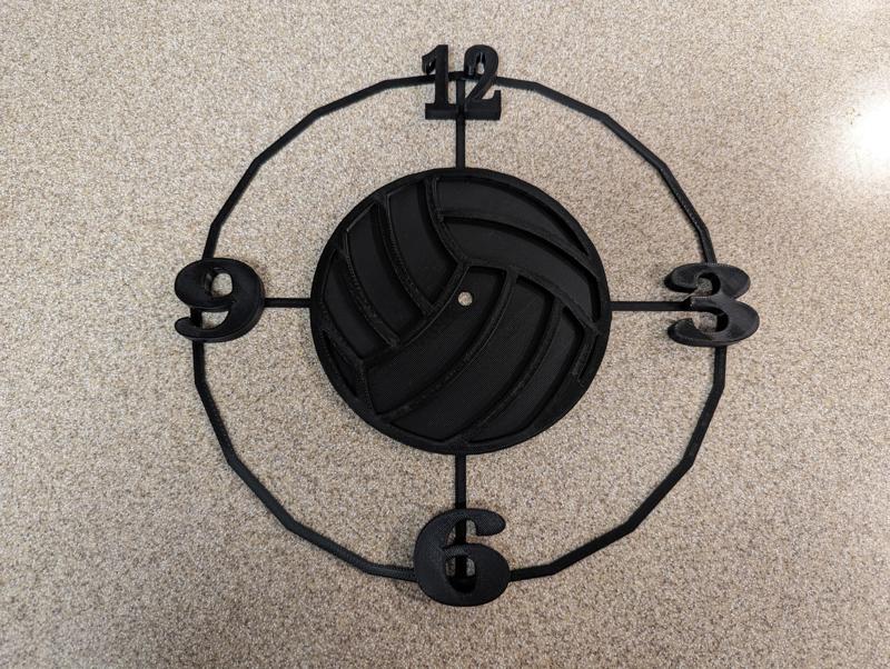 Volleyball clock