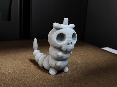 Caterpie Skeleton (Pokemon)