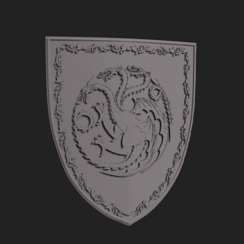 Targaryen shield - Daemon Targaryen shield