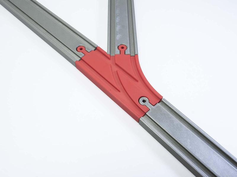 Short Curved Switching Track - O2